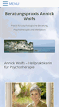 Mobile Screenshot of beratungspraxis-awolfs.de